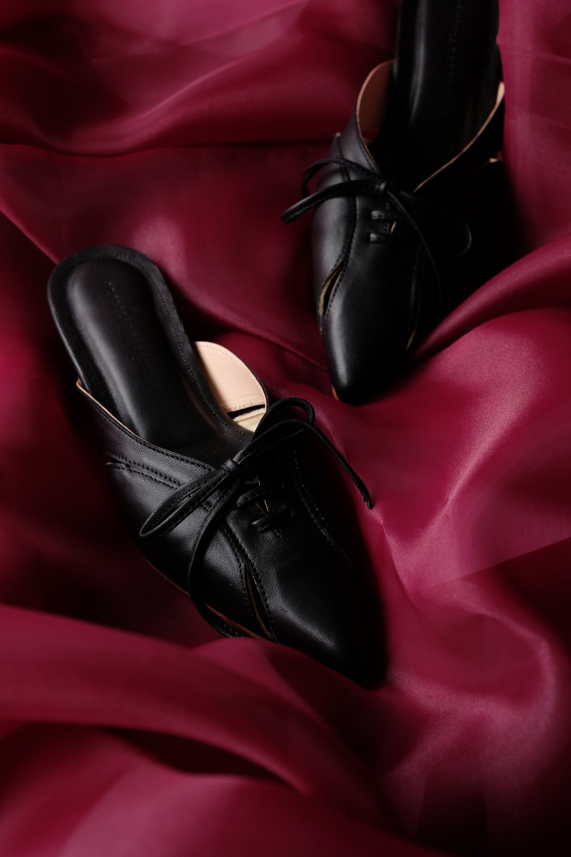 Lucy Mules in Black