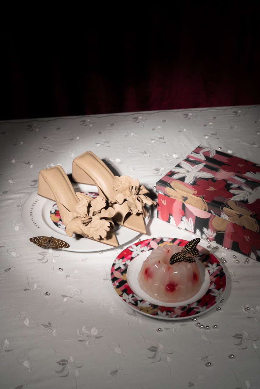 Jireh Heels III in Beige