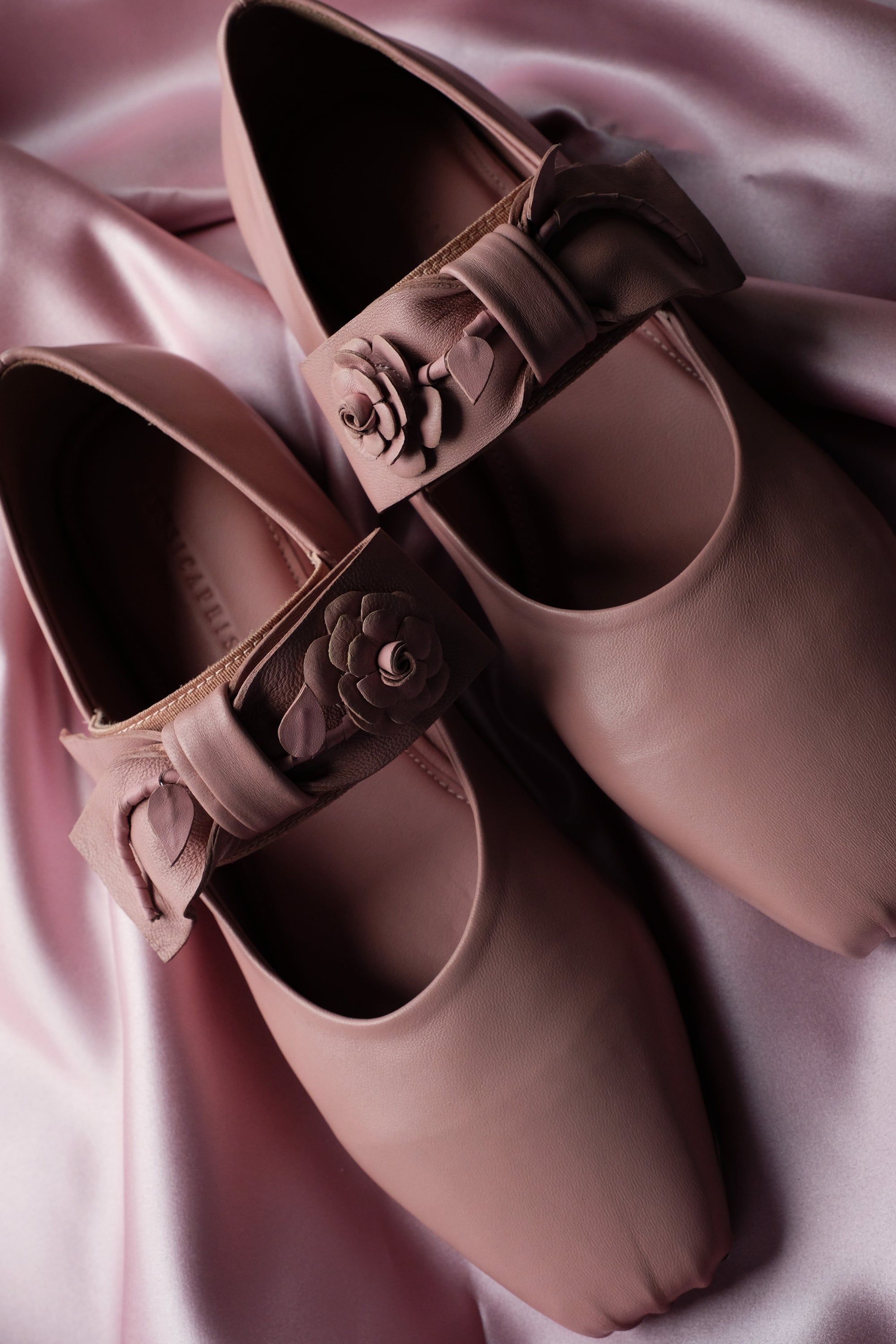 Evelina Ballet Flats in Pink