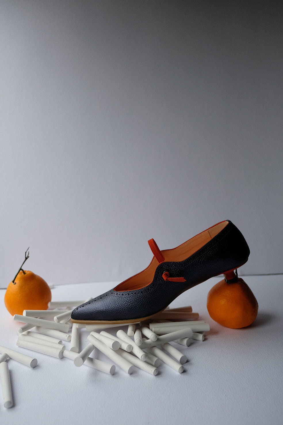 Selah Shoes in Metallic Navy