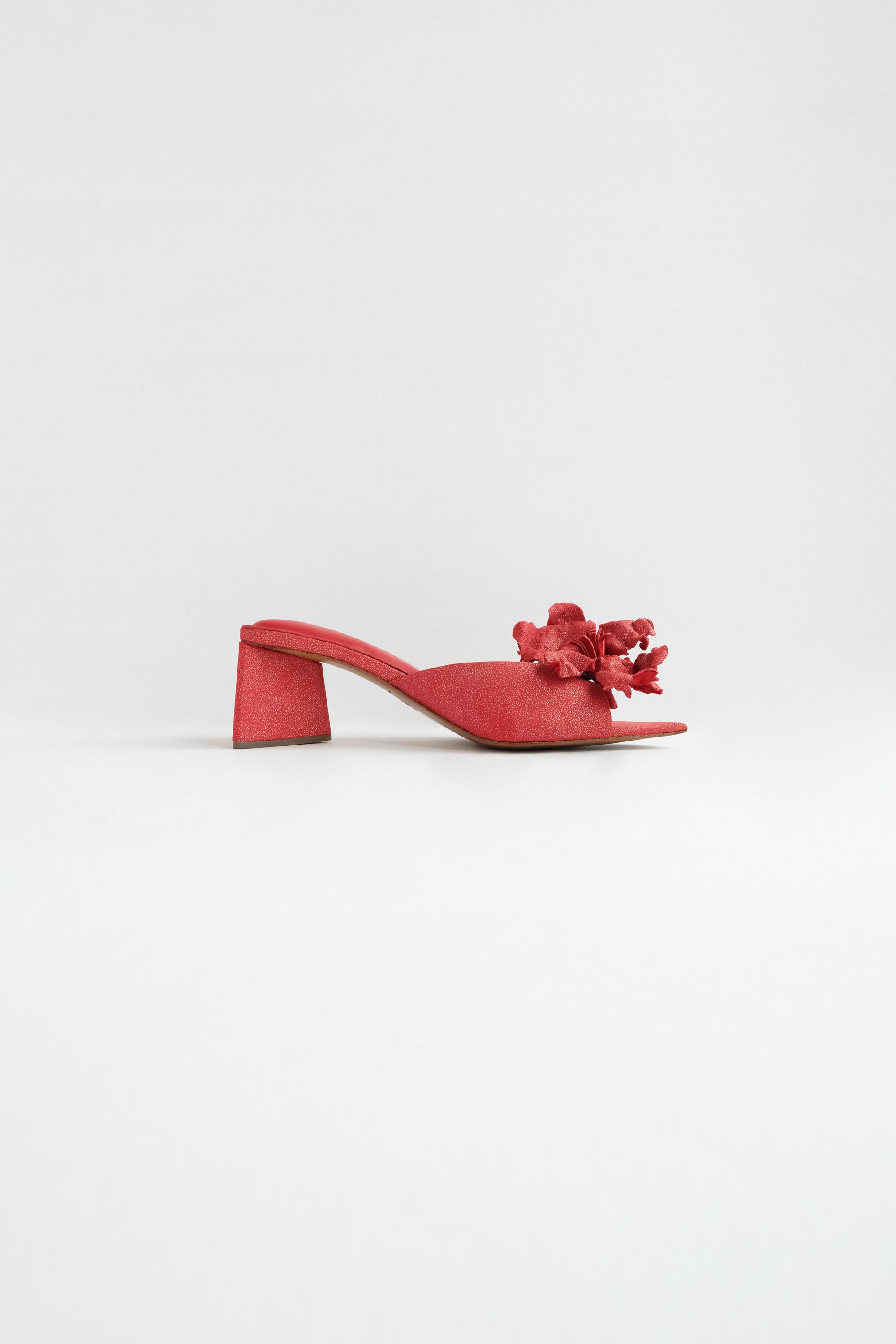Jireh Heels IV in Sparkling Red