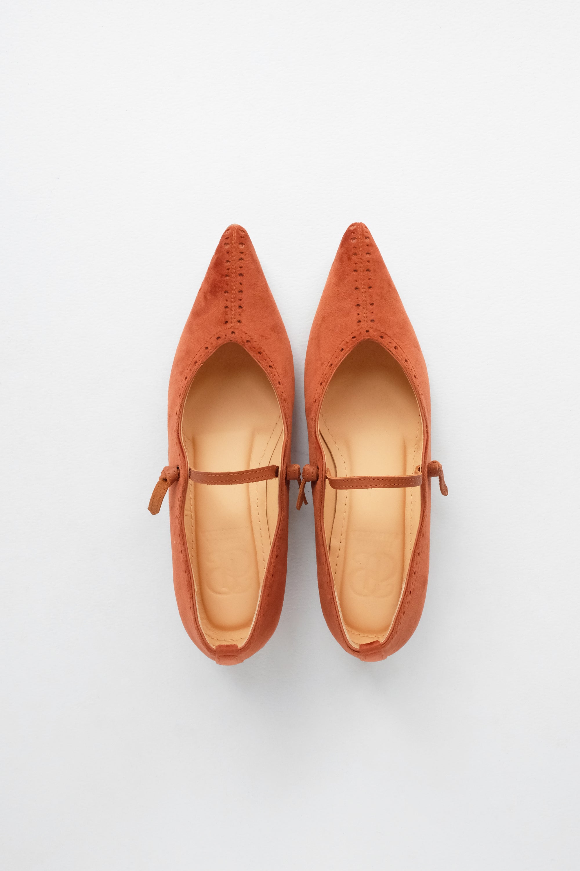 Selah Shoes in Dark Orange