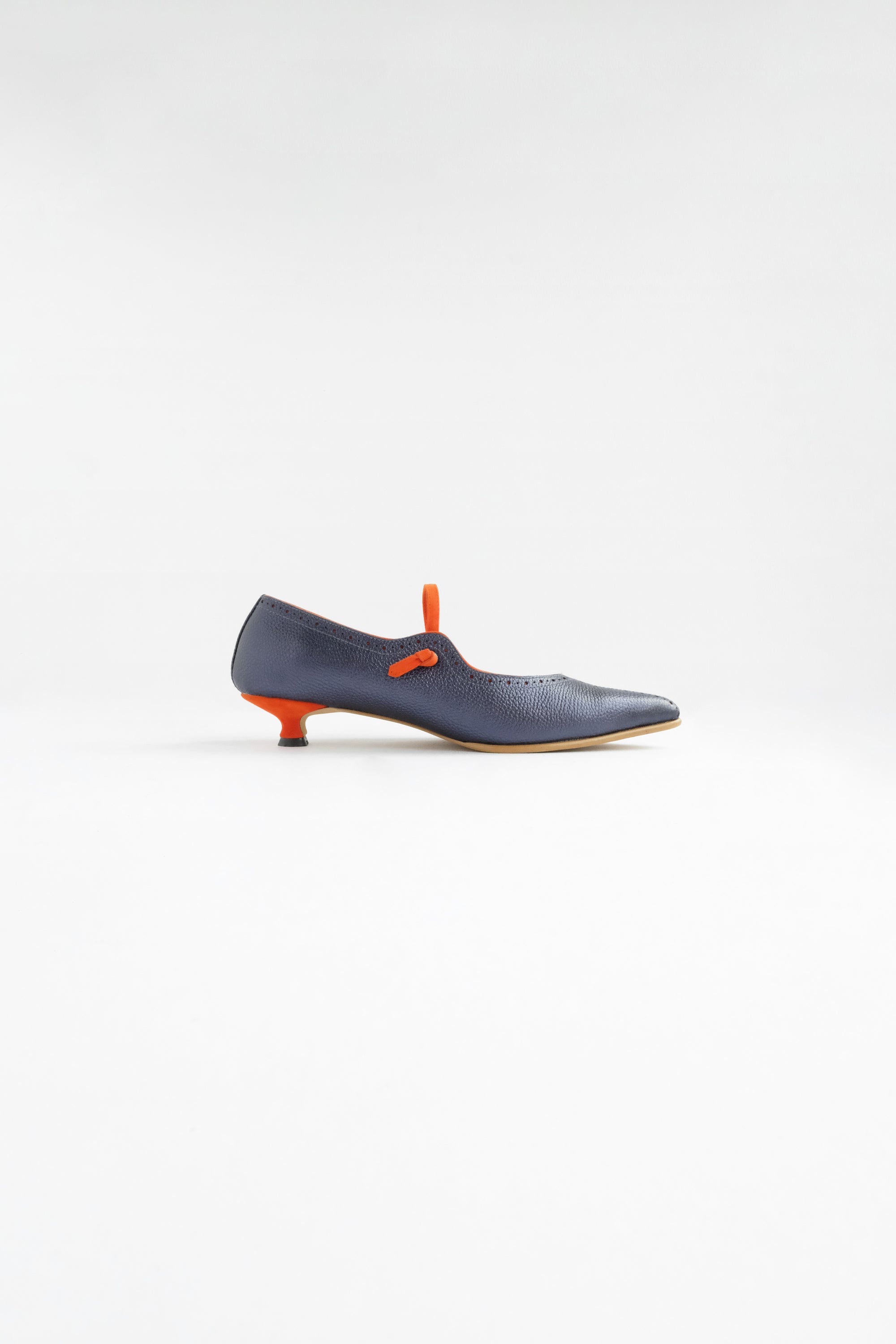 Selah Shoes in Metallic Navy